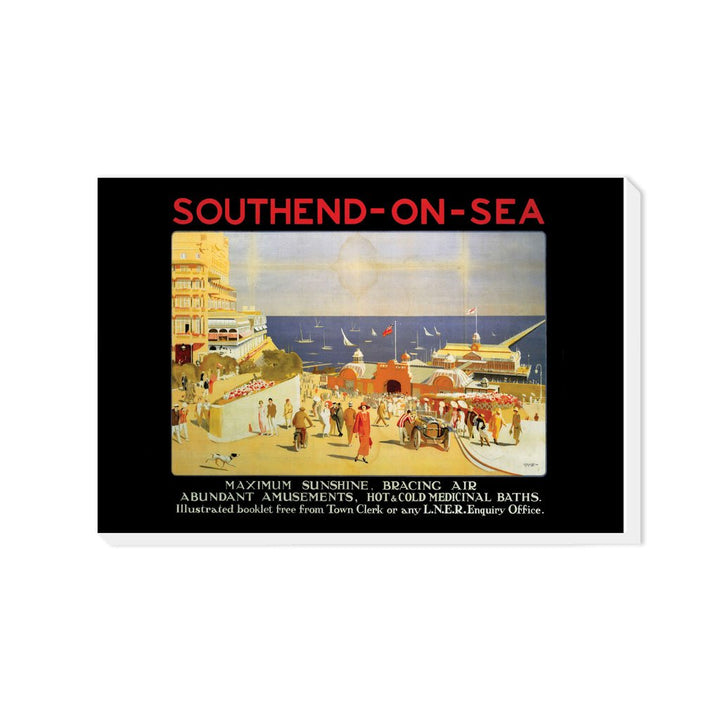 Southend On Sea Maximum Sunshine - Canvas