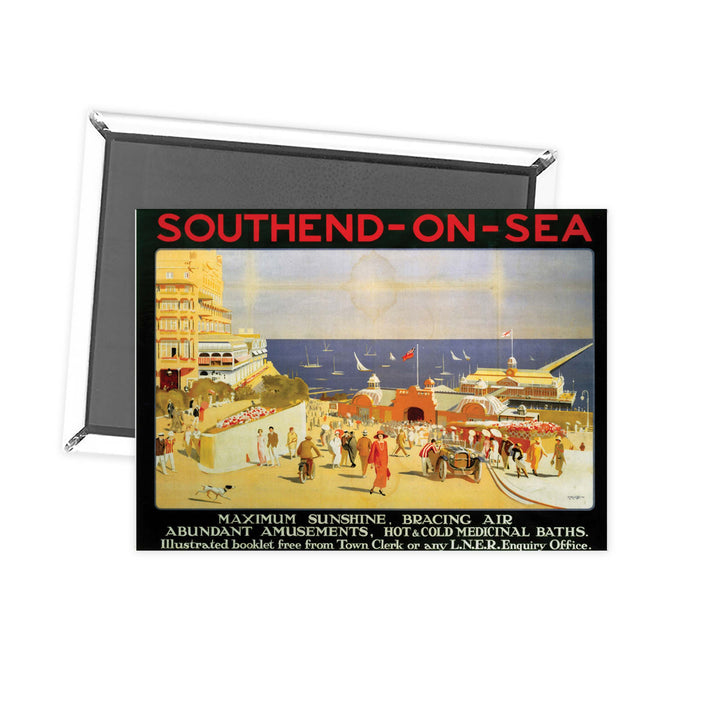 Southend On Sea Maximum Sunshine Fridge Magnet