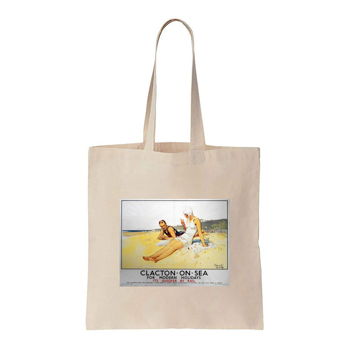 Clacton-on-sea for Modern Holidays - Canvas Tote Bag