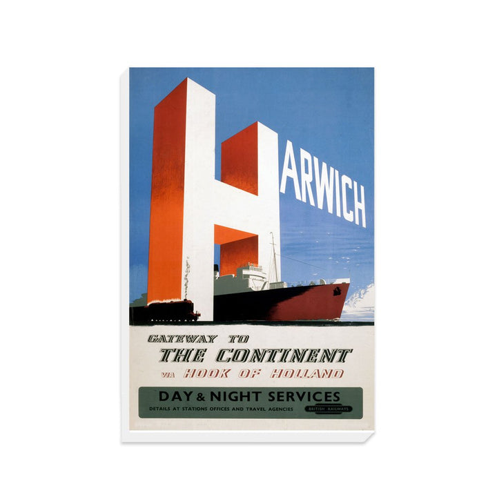 Harwich, Gateway to The Continent - Canvas
