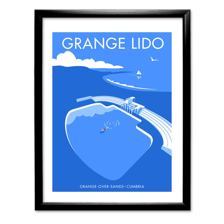 Grange Lido Art Print