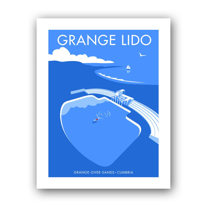 Grange Lido Art Print