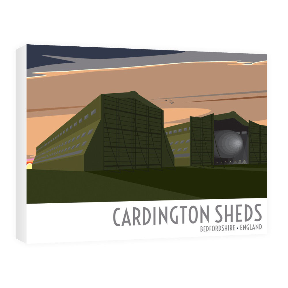 The Cardington Sheds, Bedfordshire 60cm x 80cm Canvas