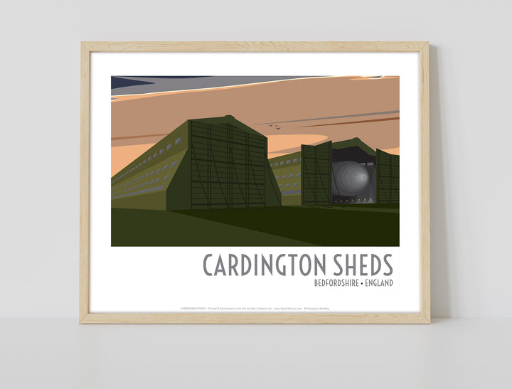 The Cardington Sheds, Bedfordshire - Art Print