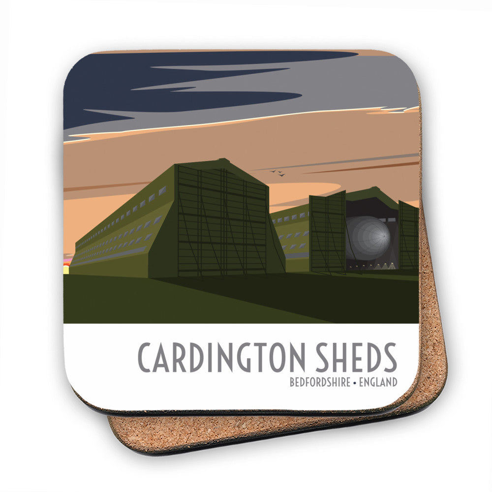 The Cardington Sheds, Bedfordshire MDF Coaster