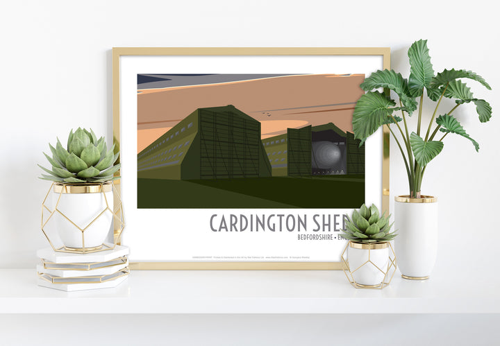 The Cardington Sheds, Bedfordshire - Art Print