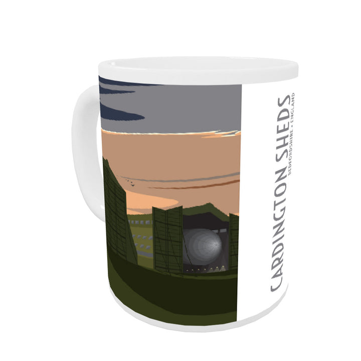 The Cardington Sheds, Bedfordshire Coloured Insert Mug