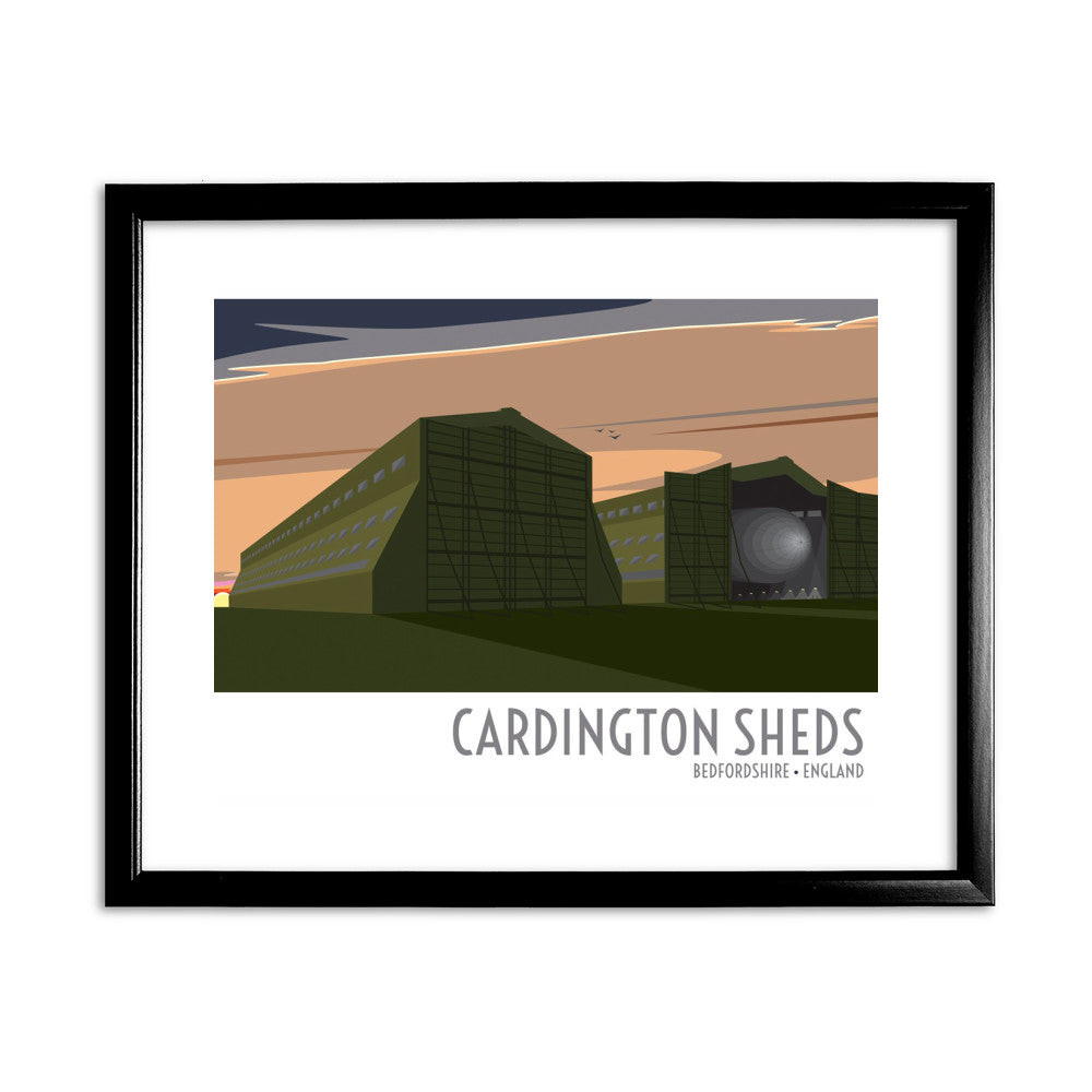 The Cardington Sheds, Bedfordshire - Art Print