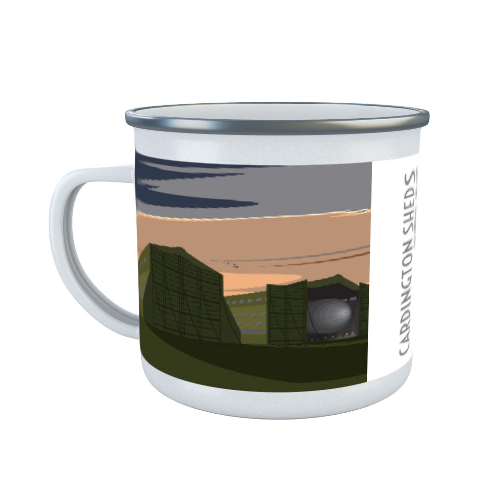 The Cardington Sheds, Bedfordshire Enamel Mug