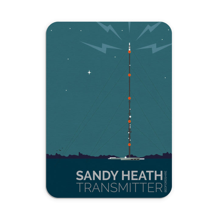 The Sandy Heath Transmitter, Bedfordshire Mouse Mat