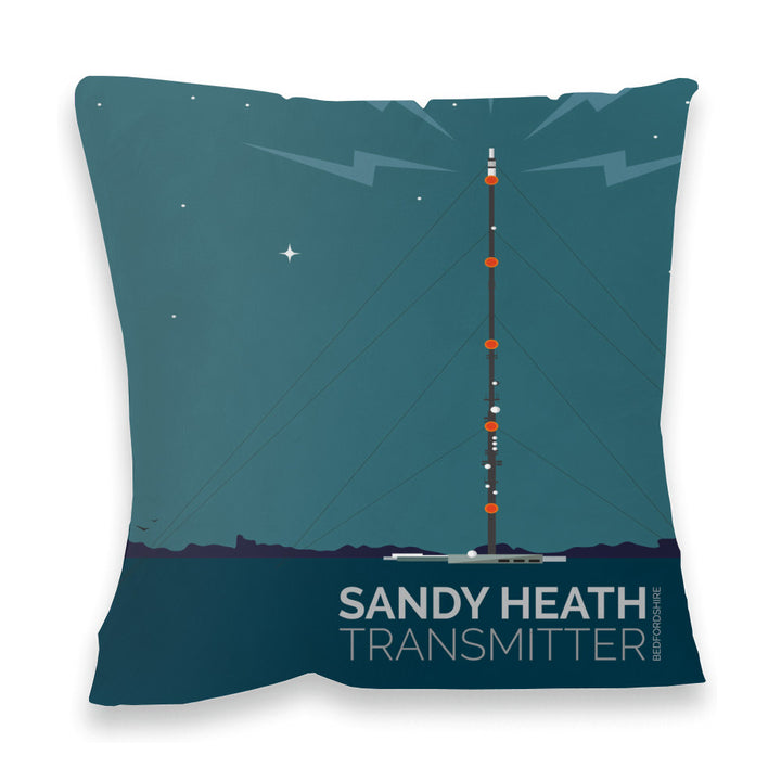 The Sandy Heath Transmitter, Bedfordshire Fibre Filled Cushion