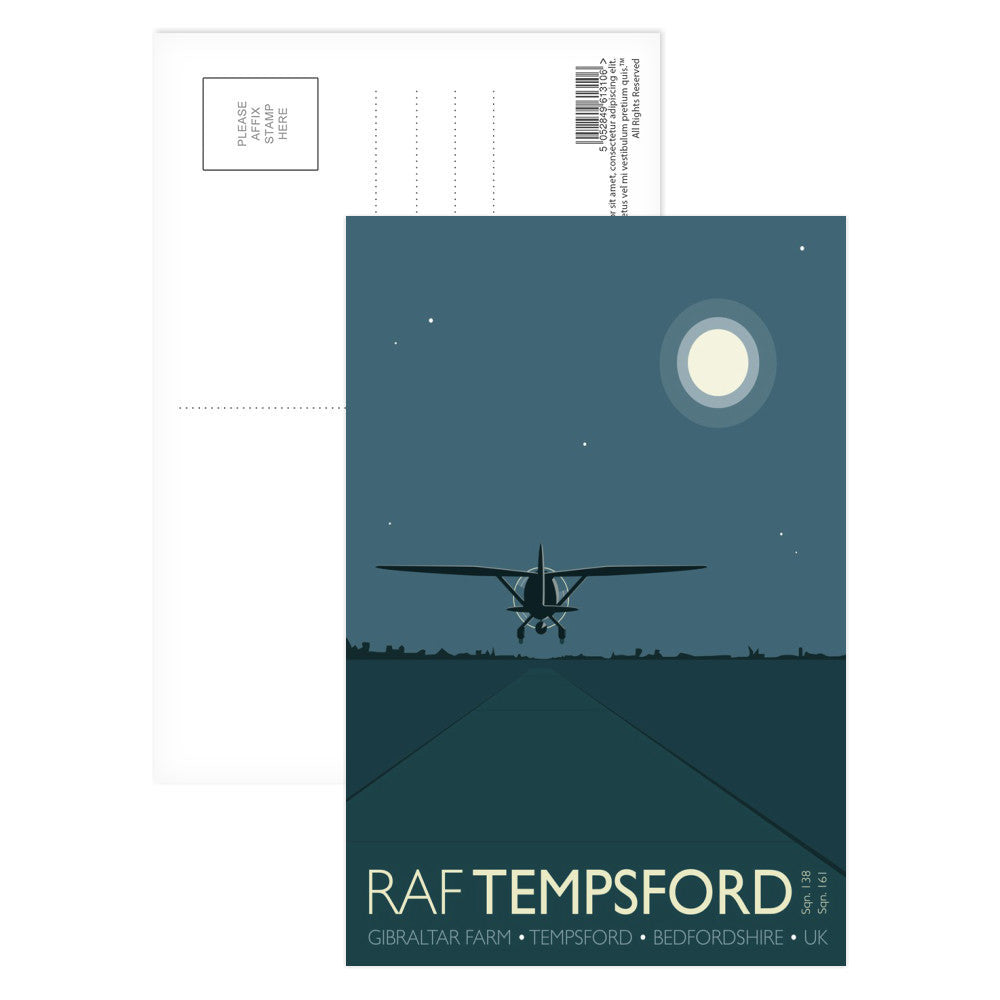 RAF Tempsford, Bedfordshire Postcard Pack