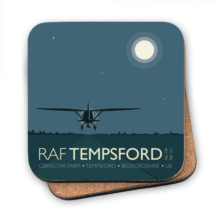 RAF Tempsford, Bedfordshire MDF Coaster
