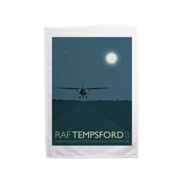 RAF Tempsford, Bedfordshire Tea Towel