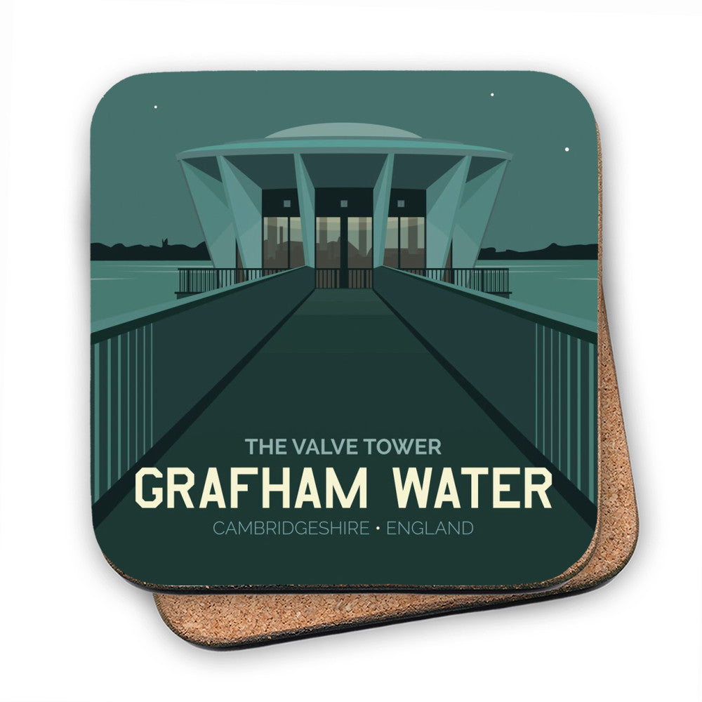 Grafham Water, Cambridgeshire MDF Coaster