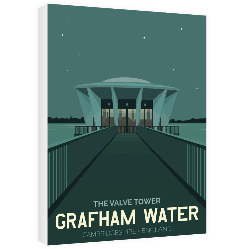 Grafham Water, Cambridgeshire 60cm x 80cm Canvas