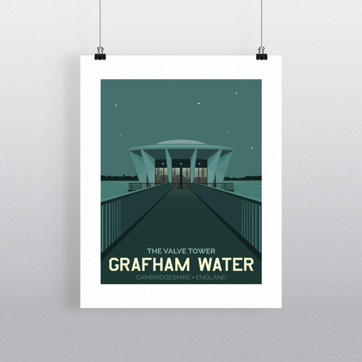 Grafham Water, Cambridgeshire 90x120cm Fine Art Print