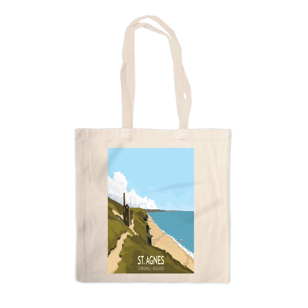 St Agnes, Cornwall Canvas Tote Bag