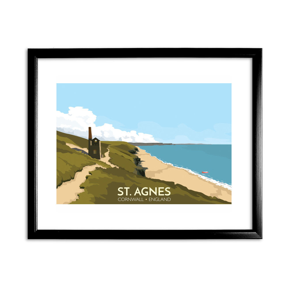 St Agnes, Cornwall - Art Print