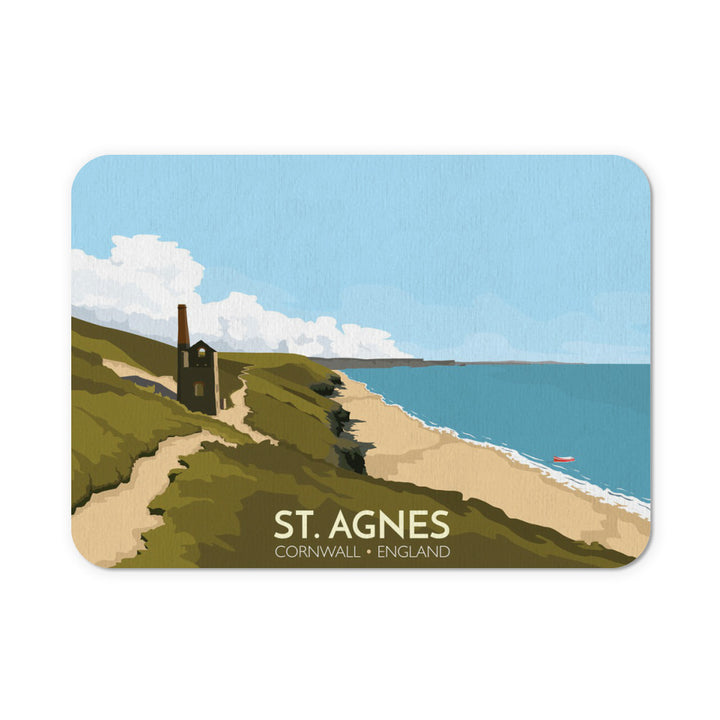 St Agnes, Cornwall Mouse Mat