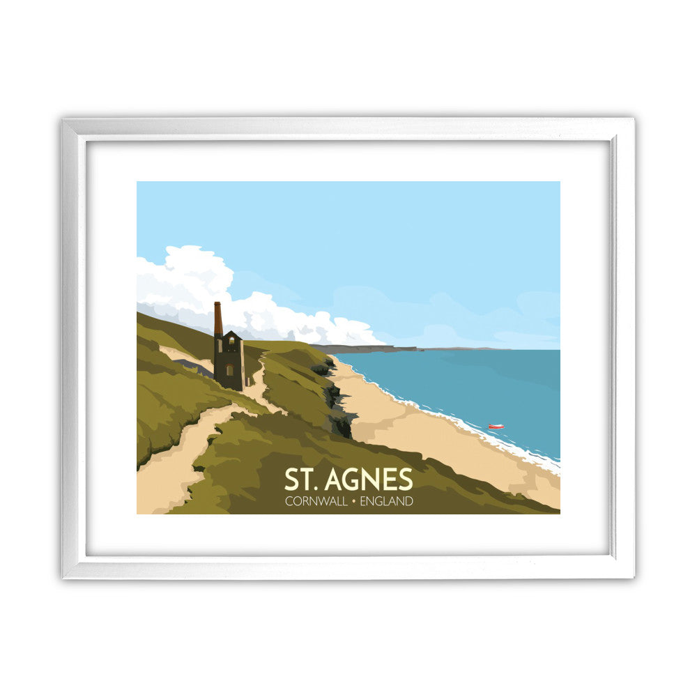 St Agnes, Cornwall - Art Print