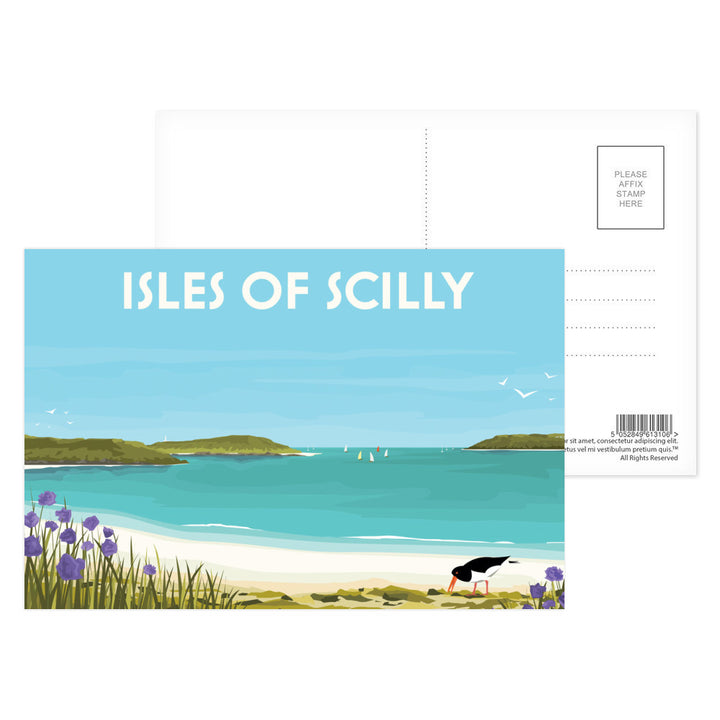 Isles Of Scilly Postcard Pack