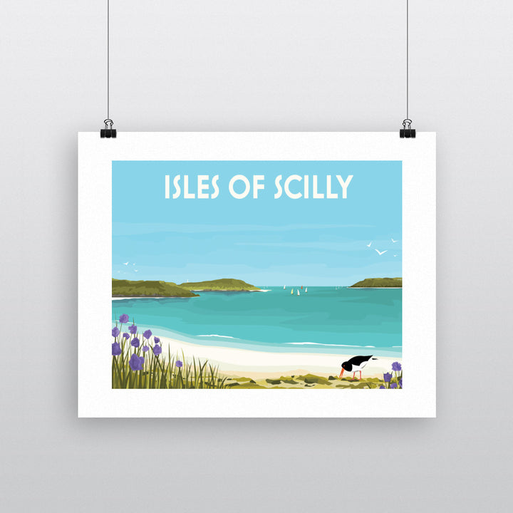 Isles Of Scilly 90x120cm Fine Art Print