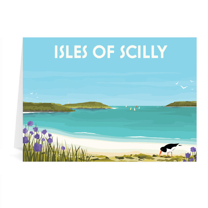 Isles Of Scilly Greeting Card 7x5
