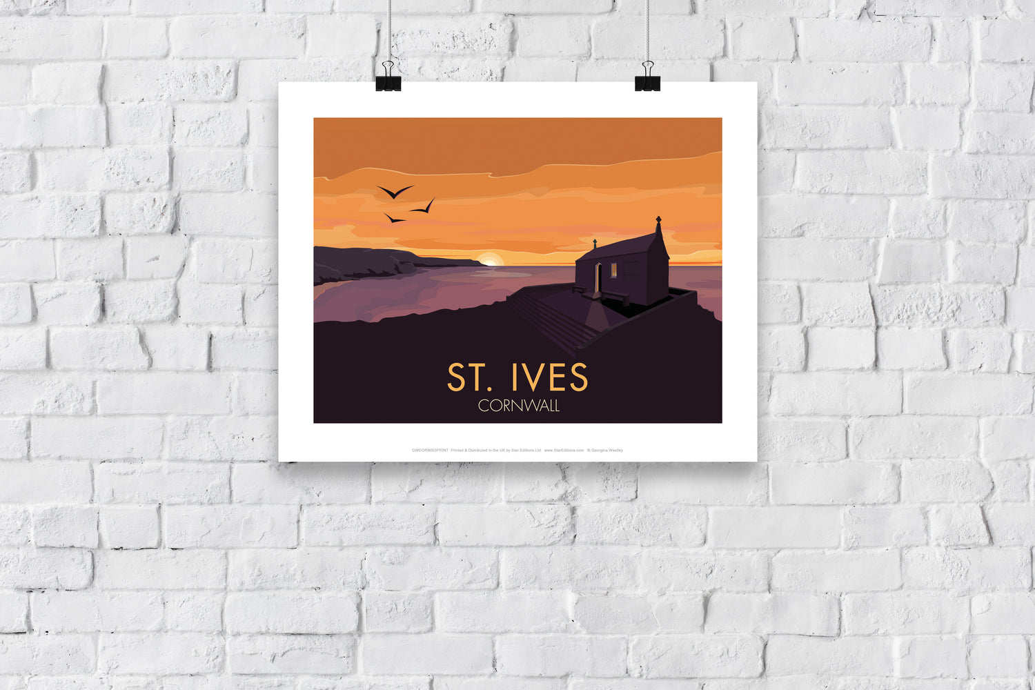 St Ives, Cornwall - Art Print