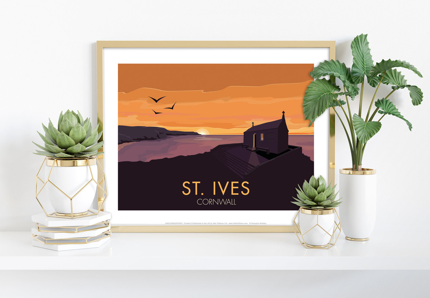 St Ives, Cornwall - Art Print