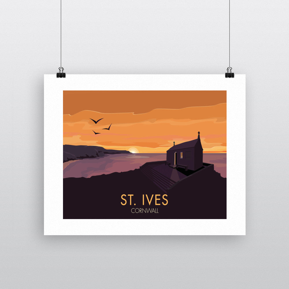 St Ives, Cornwall 90x120cm Fine Art Print