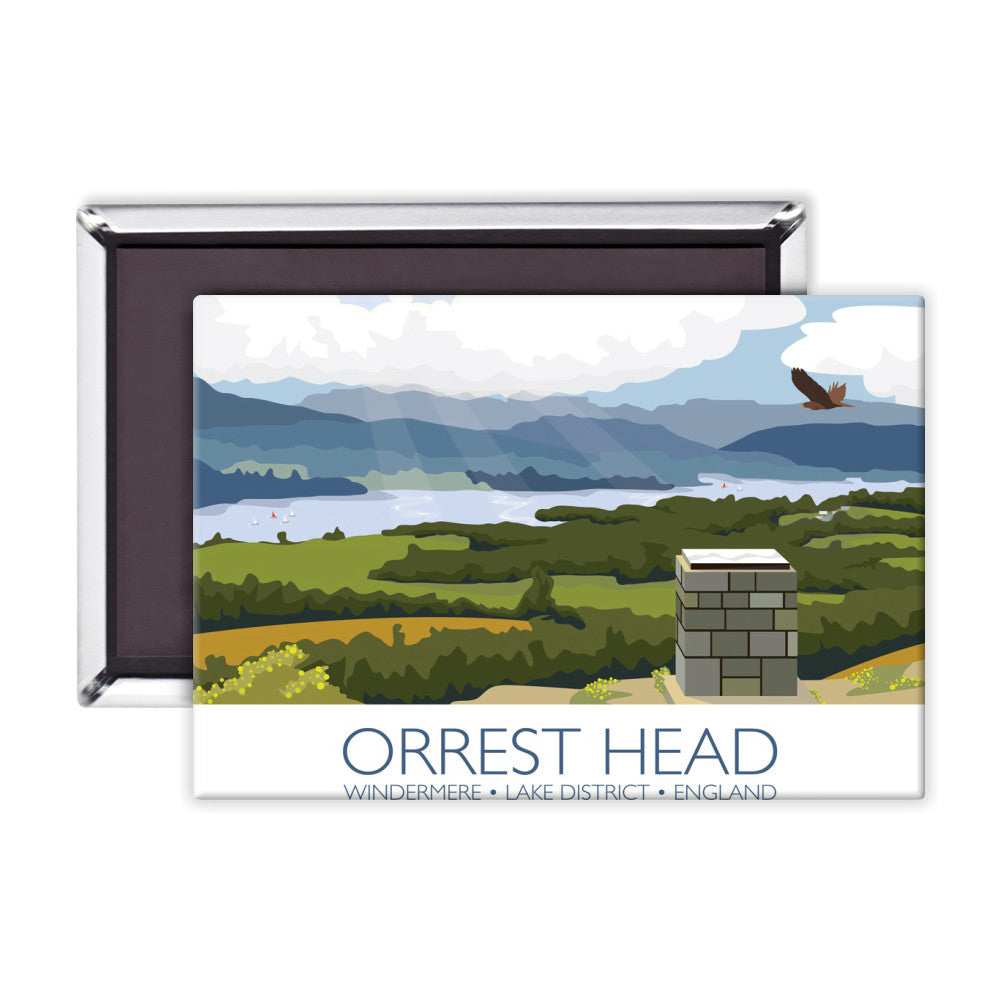 Orrest Head, Windermere, Lake District Magnet