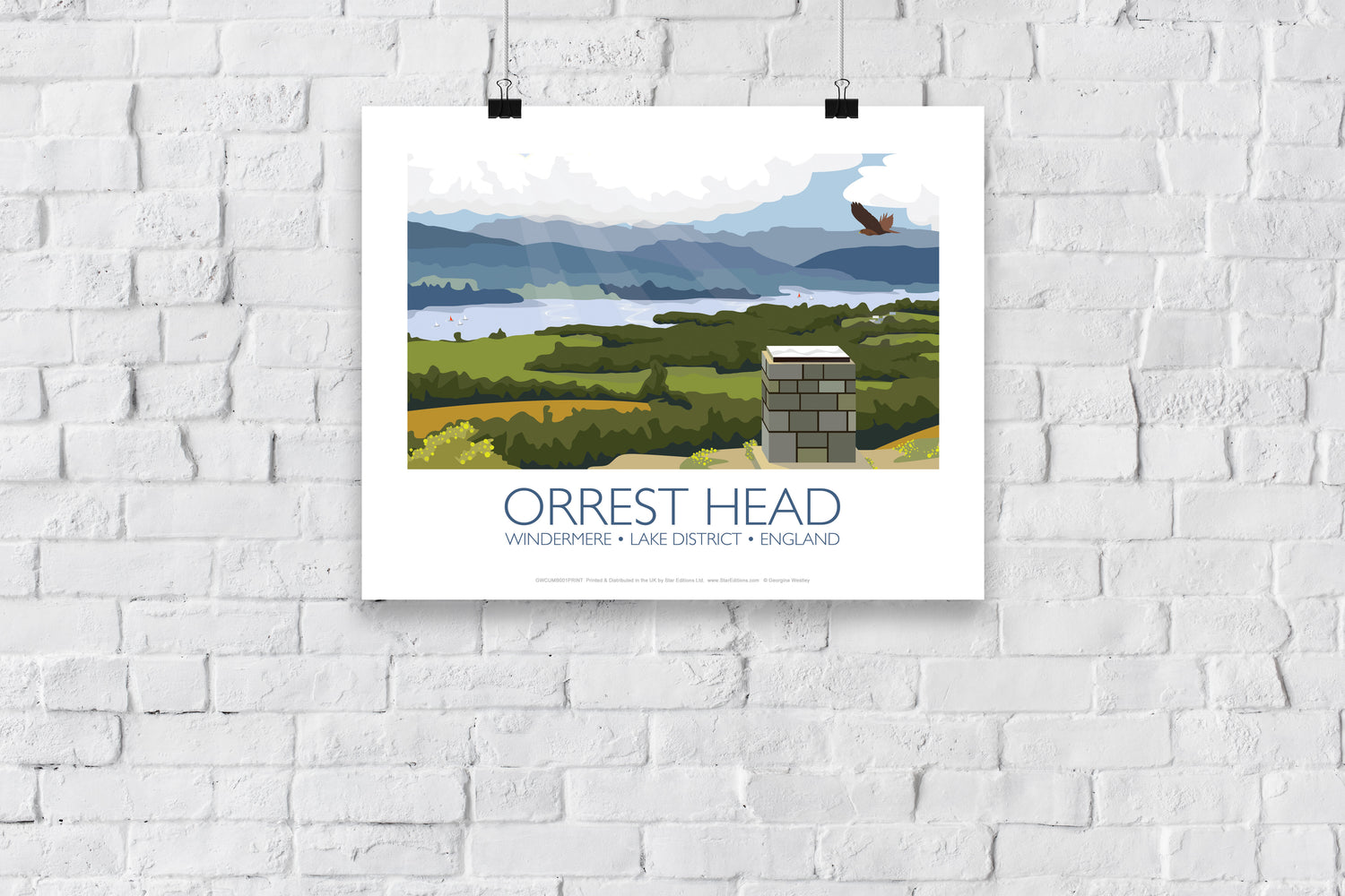 Orrest Head, Windermere, Lake District - Art Print