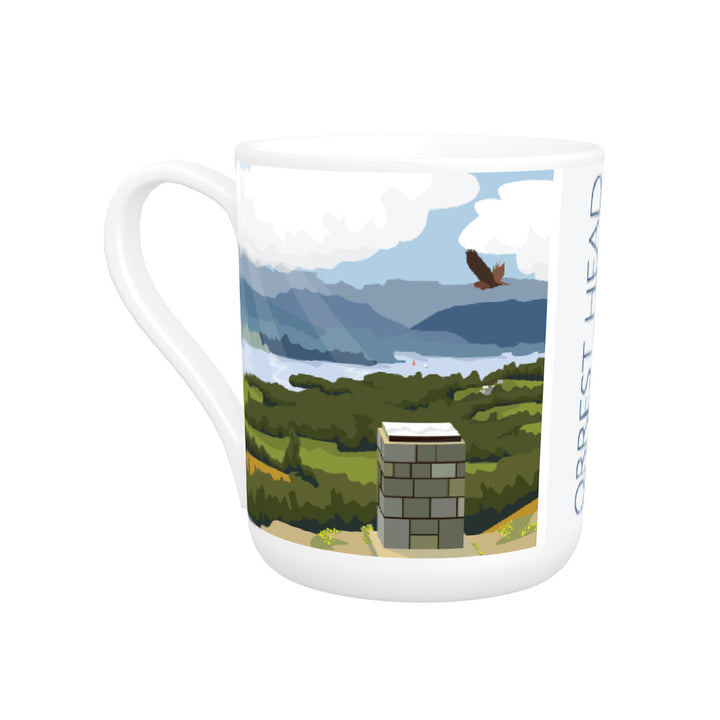 Orrest Head, Windermere, Lake District Bone China Mug