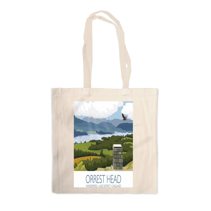 Orrest Head, Windermere, Lake District Canvas Tote Bag