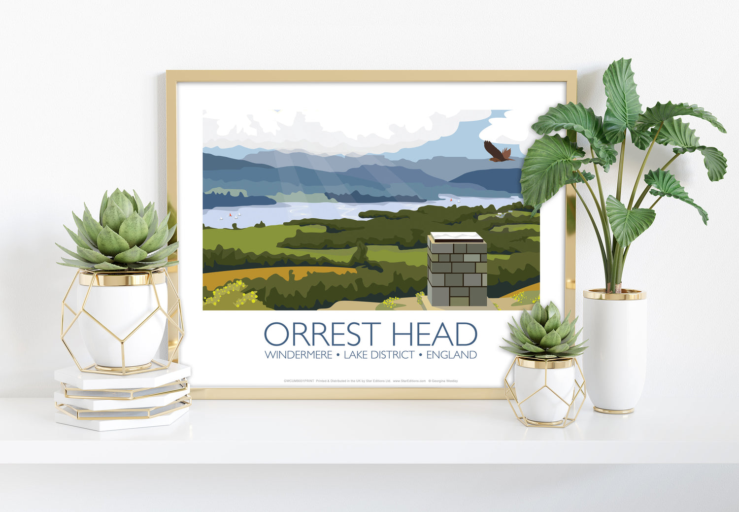 Orrest Head, Windermere, Lake District - Art Print