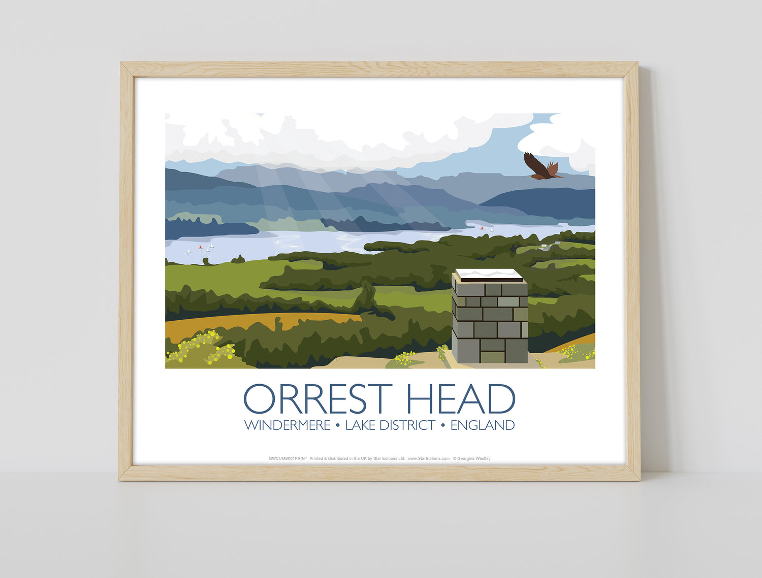 Orrest Head, Windermere, Lake District - Art Print