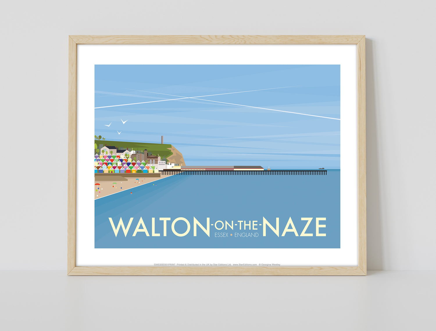 Walton-on-the-naze, Essex - Art Print