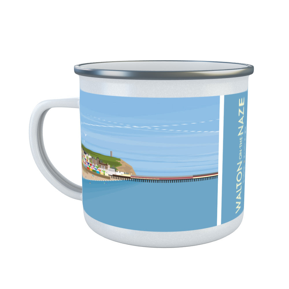 Walton-on-the-naze, Essex Enamel Mug