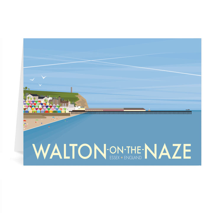 Walton-on-the-naze, Essex Greeting Card 7x5