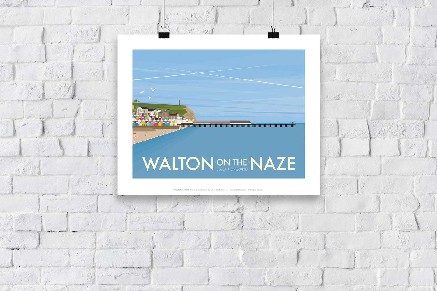 Walton-on-the-naze, Essex - Art Print