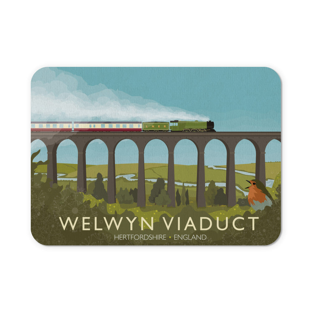 Welwyn Viaduct, Hertfordshire Mouse Mat