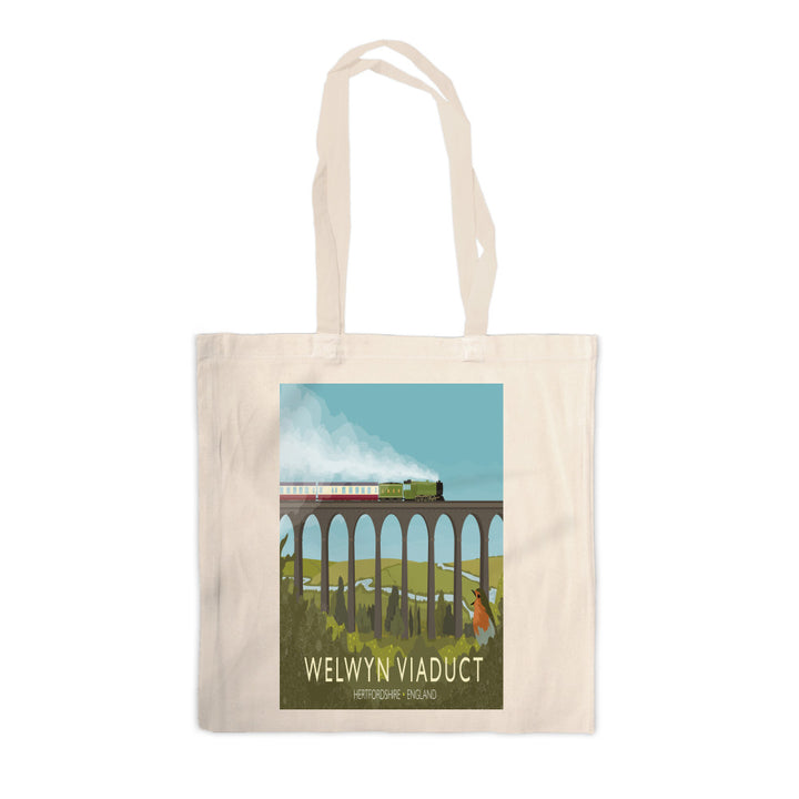 Welwyn Viaduct, Hertfordshire Canvas Tote Bag