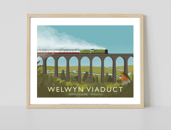 Welwyn Viaduct, Hertfordshire - Art Print