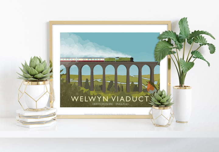 Welwyn Viaduct, Hertfordshire - Art Print