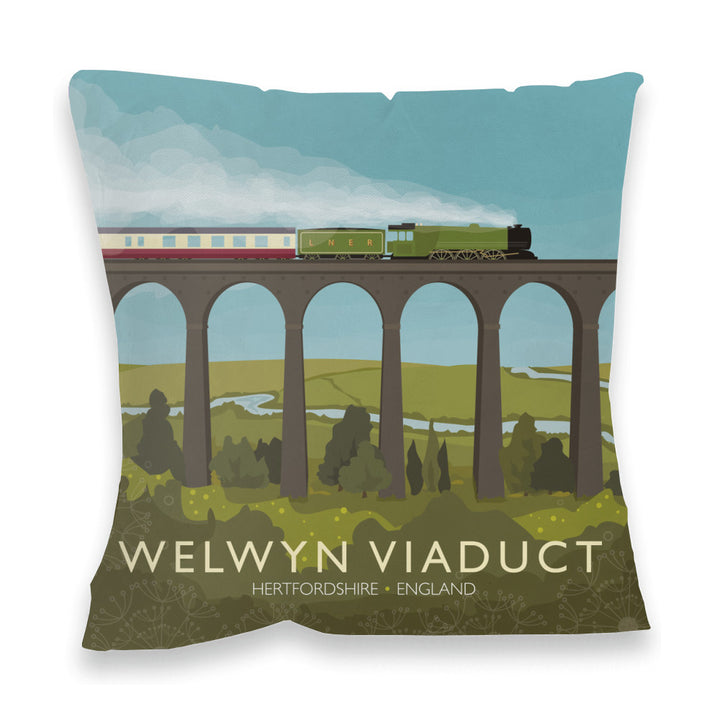 Welwyn Viaduct, Hertfordshire Fibre Filled Cushion
