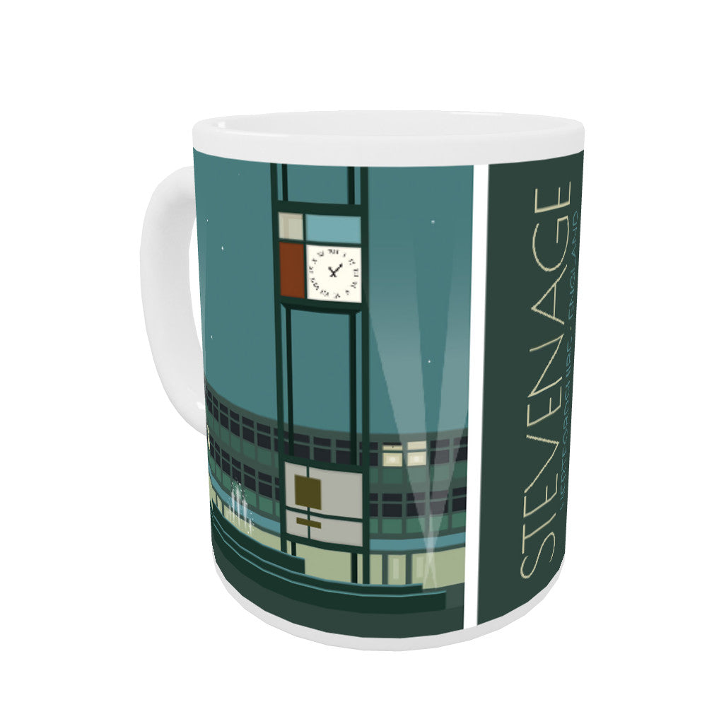 Stevenage, Hertfordshire Coloured Insert Mug