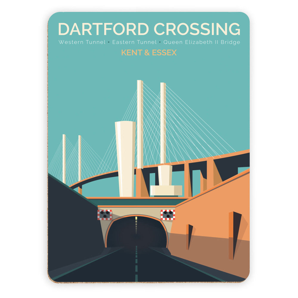 Dartford Crossing, Kent & Essex Placemat