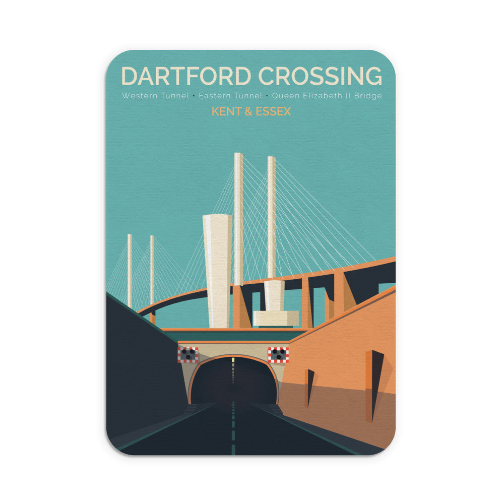 Dartford Crossing, Kent & Essex Mouse Mat