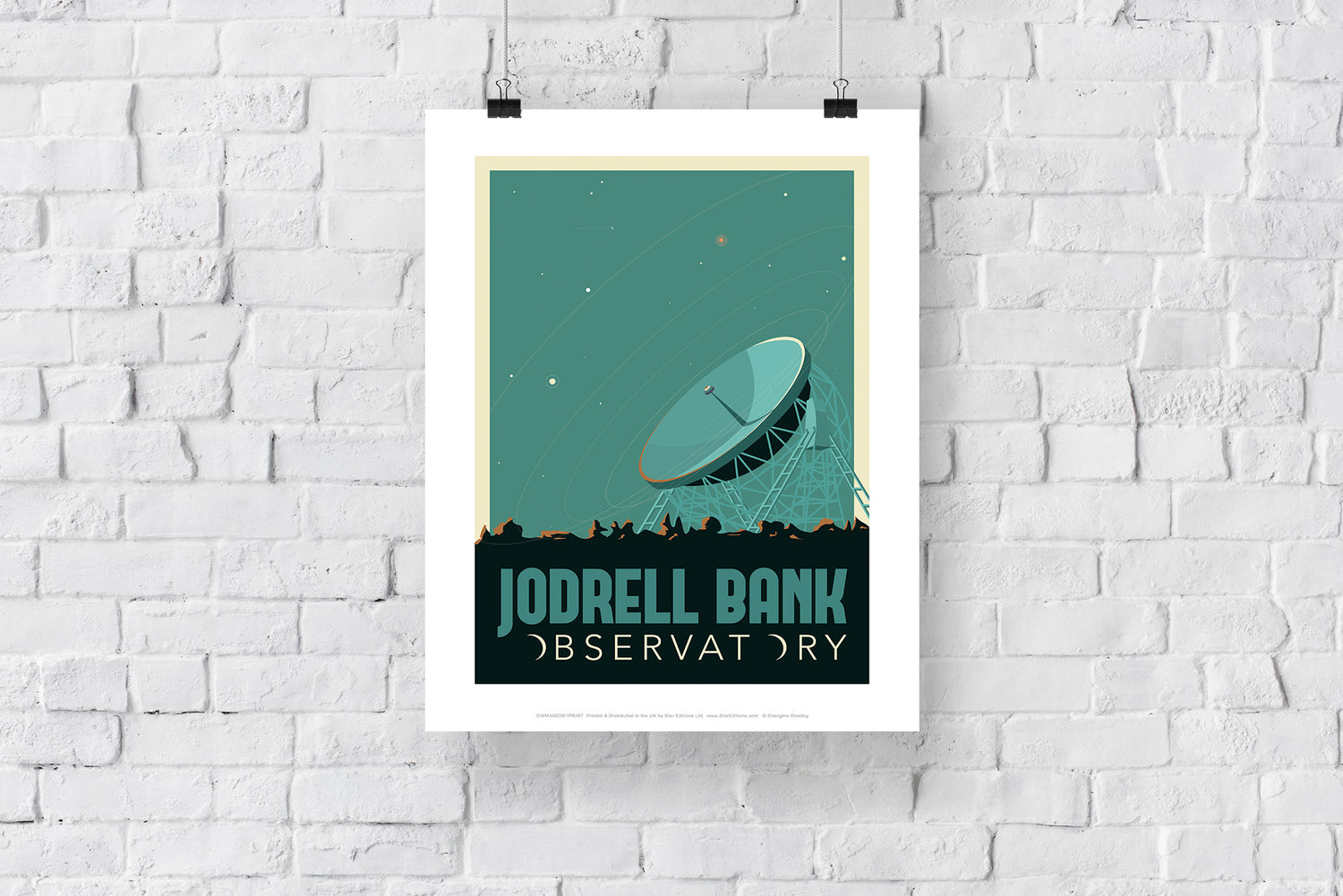Jodrell Bank Observatory - Art Print